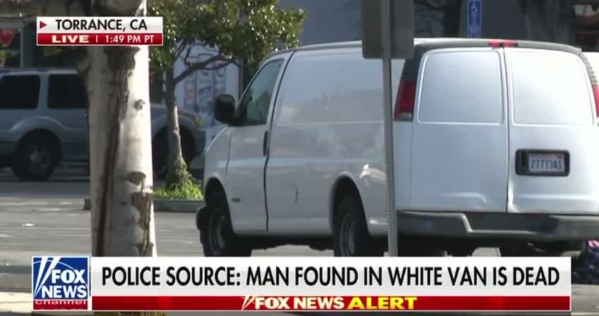 Man Found in White Van is Dead