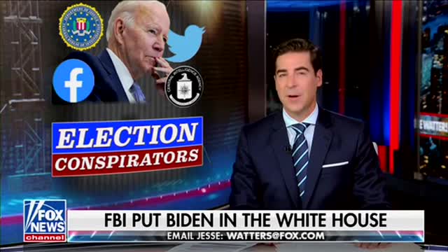 Jesse Watters: The FBI Rigged the 2020 Presidential Election