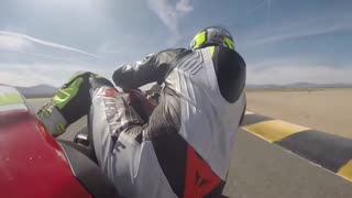 Chuckwalla Raceway Gyro cam Ducati panigale 1199 tri-color