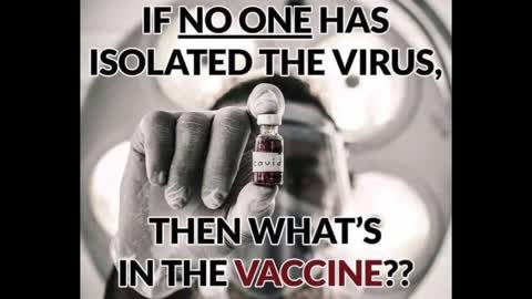 If no one has isolated the virus...