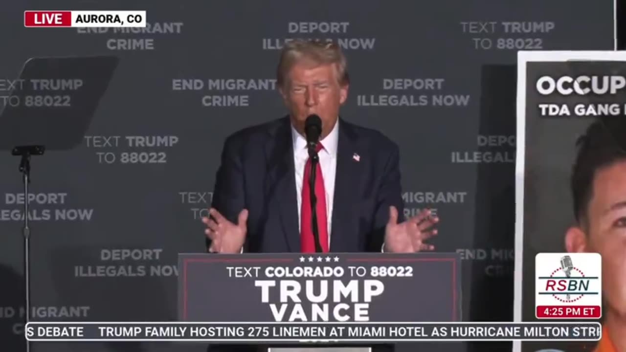 Trump: Americans who don't support me are the biggest enemy of dictators like Putin and Kim Jong-un