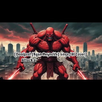 [Deadpool sings/AI Cover] AttackonTitan:FinalSeason TheFinalChapters LinkedHorizon - SaigonoKyojin