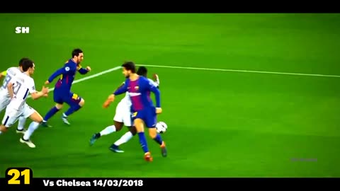 Lionel Messi - Top 30 UCL Goals That Wont Be Repeated.