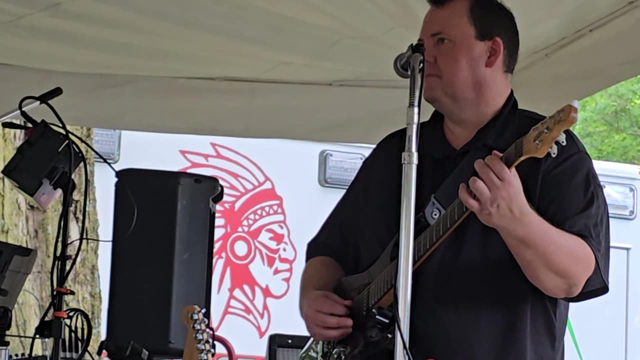 Trent Page's guitar instructor playing live.