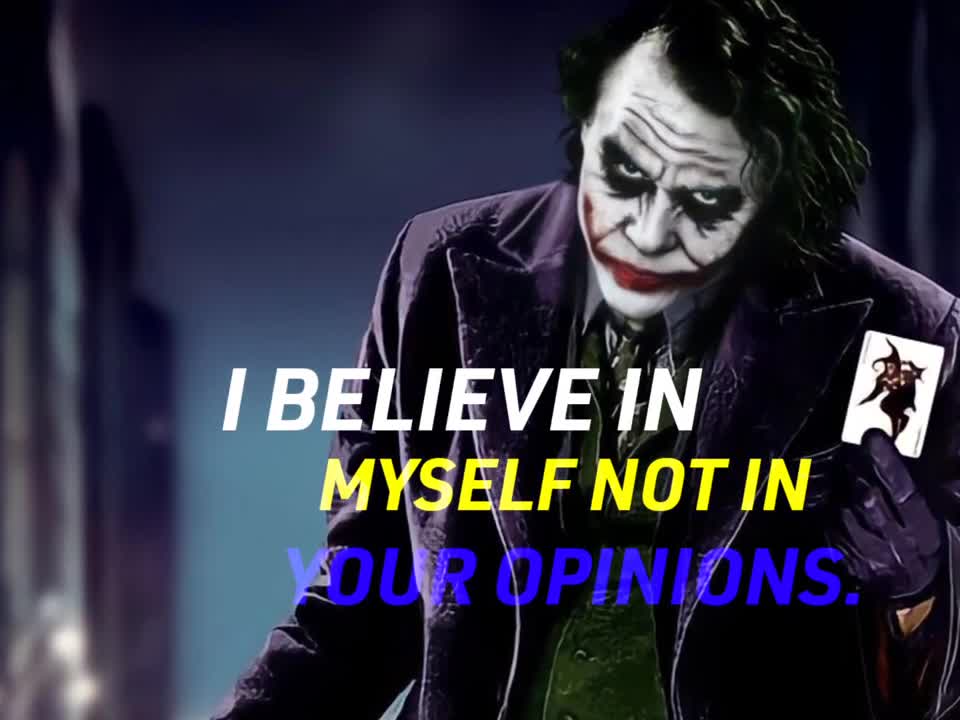 3 Things That 99.99% Of People Don't know - Joker Quotes YT
