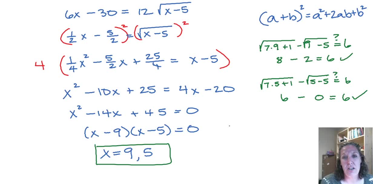 Solving Radical Equations