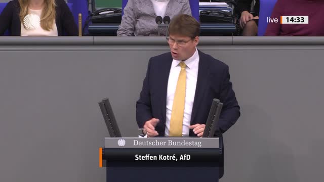 Steffen Kotré Rede vom 11.11.2022 - Änderungsverträge zur Braunkohleverstromung