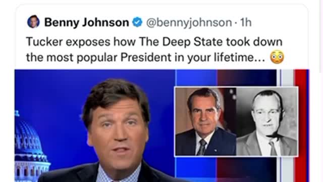 Deep State took down President Nixon