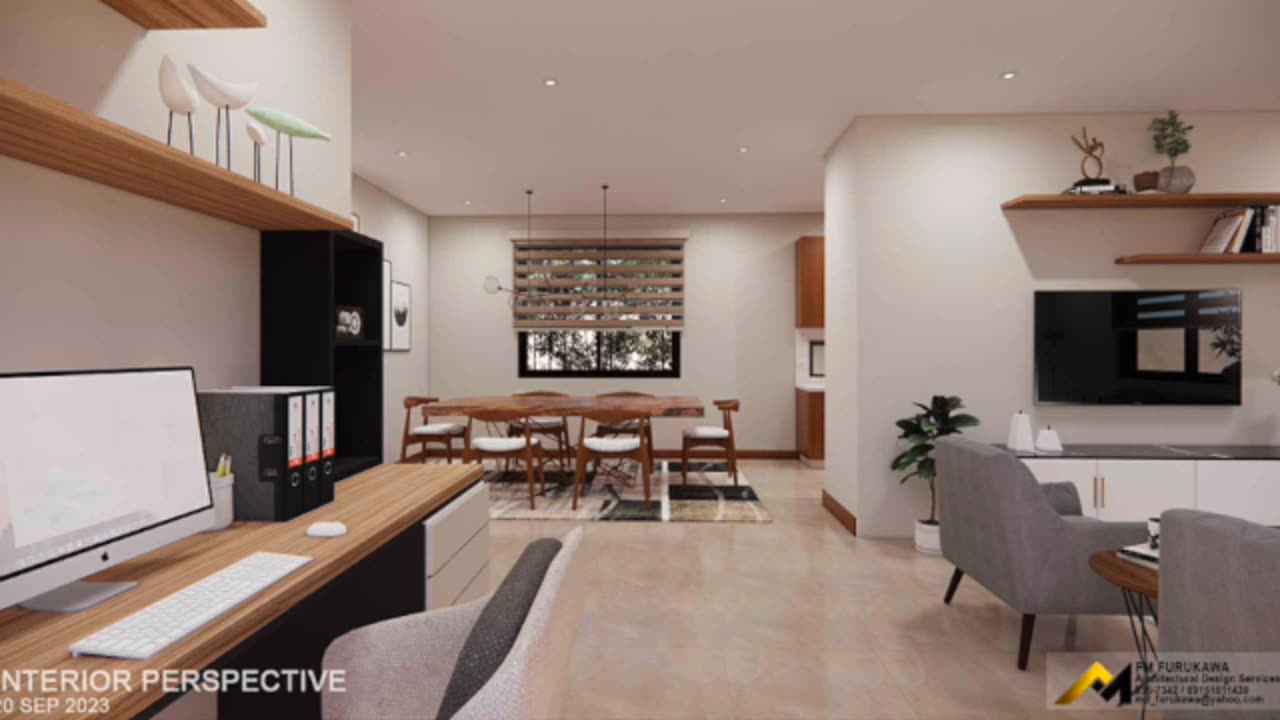 Interior / Exterior Perspective 2bd / 2bath in Cuenca Batangas