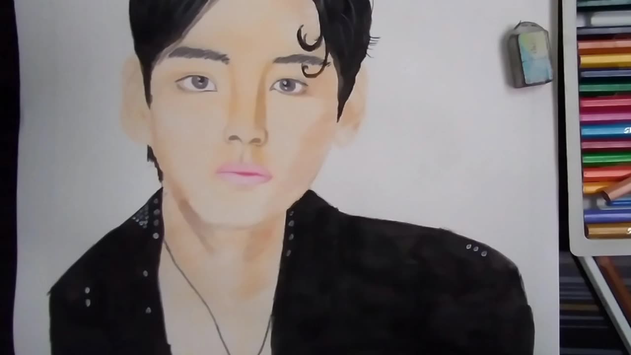 Bts v drawing