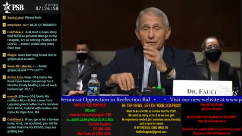 2022-01-11 07:00 EST - Patriots Soapbox AM: with LadyRWB , MykelJaye & DD