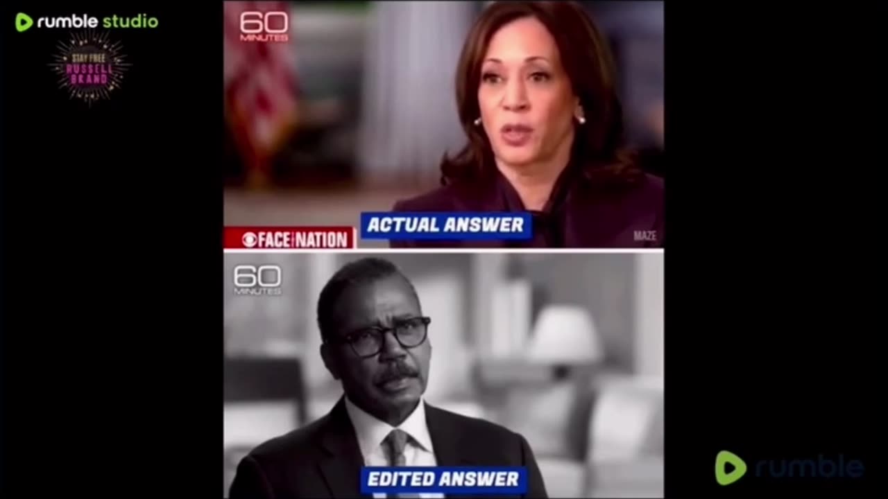 60 Minutes edits Kamala to help her look smarter