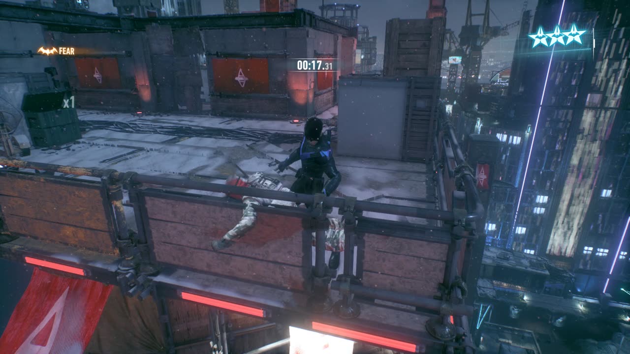 Batman Arkham Knight Psychiatrics As Nightwing