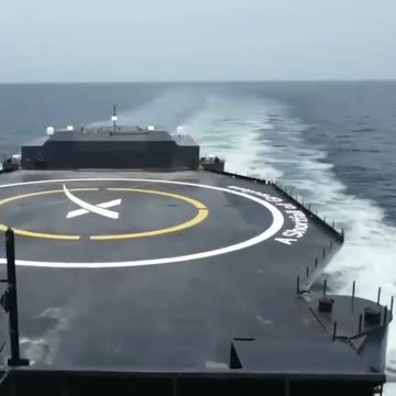 Here’s a look at SpaceX’s newest autonomous droneship. A Shortfall of Gravitas.