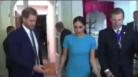 Meghan controlling Harry and everyone else. Pushing him forward.