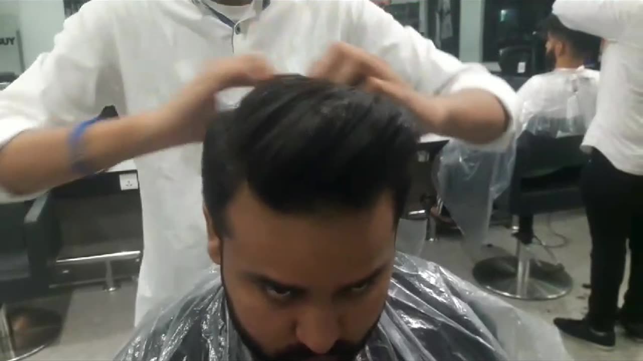 2 in 1 HAIRCUT FOR MALE. (TEXTURE CROP AND SQUARE GRADUATION)