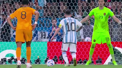 Lionel Messi Budweiser Player of the Match Netherlands v Argentina