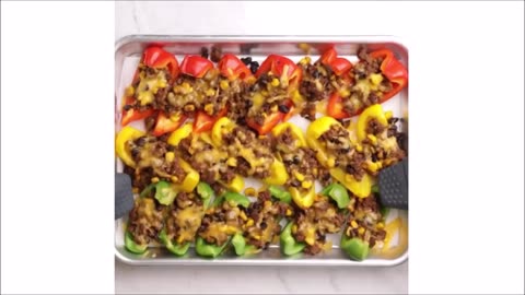 Easy Bell Pepper Nachos Recipe