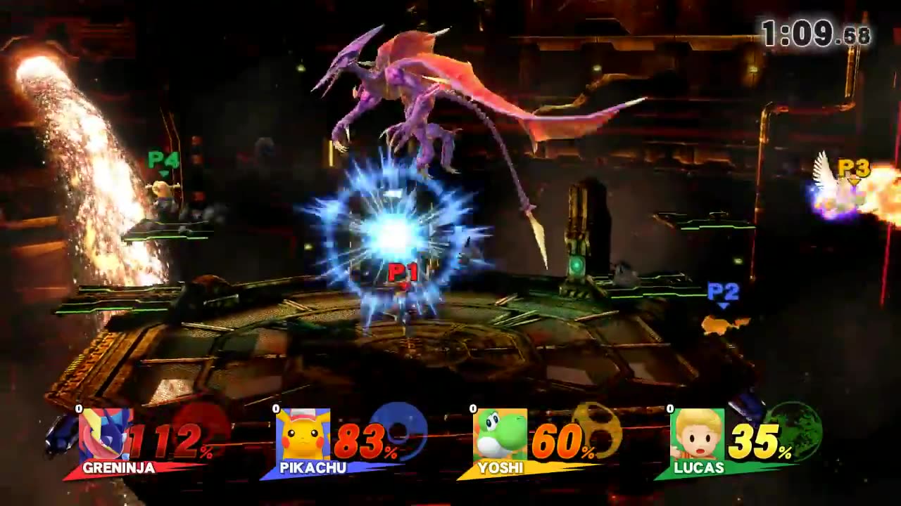 Super Smash Bros 4 Wii U Battle464