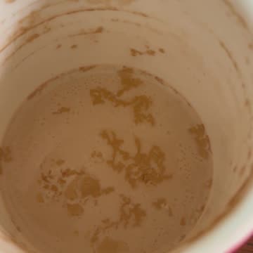 Chased by a Turkey . . . Dragon - Dirty Coffee Cup Oracle