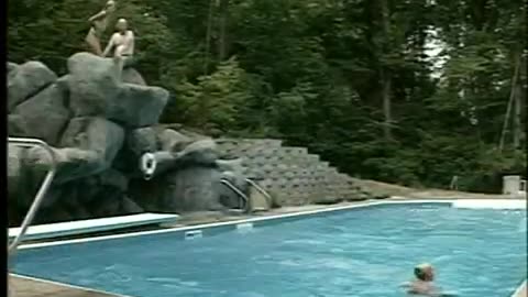 Circa 1990 - Cool Swimming Pool