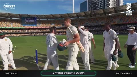 Aussies take 1-0 series lead after chaotic 19-wicket day | Australia v South Africa 2022-23