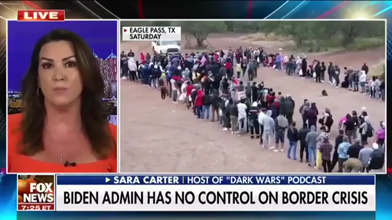 Sara Carter Talks About Multi-Agency Human Smuggling Sting At Border