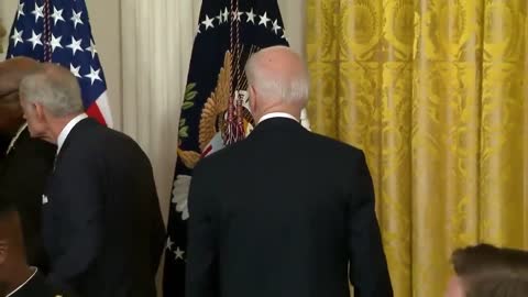 Wandering Joe Biden...