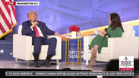 President Trump Interview With Moms for Liberty in DC 8/30/24