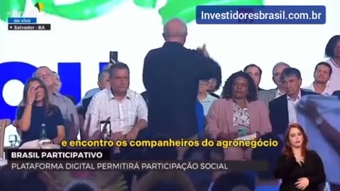 LULA CHAMA AGRO DE MAU CARÁTER