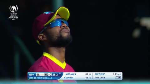 Sri Lanka brush aside West Indies to extend winning streak - CWC23 Qualifier