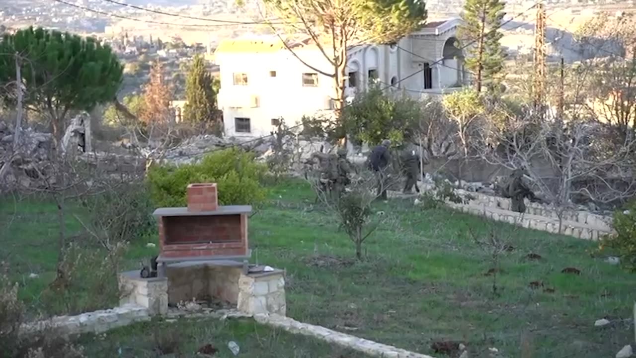 Footage from the activity of the 769th Brigade in southern Lebanon: