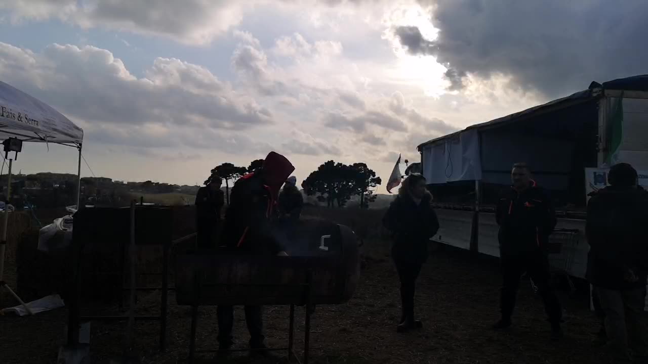 In diretta da Roma - Protesta trattori