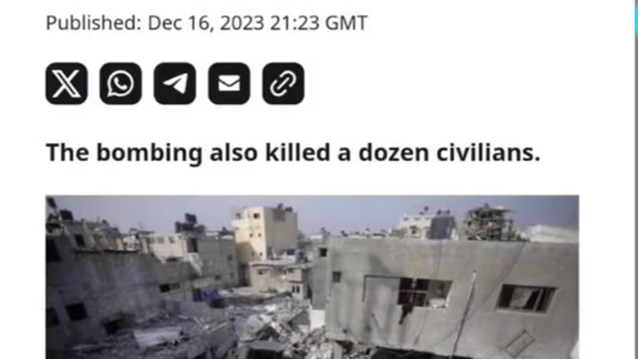 ISRAEL JUST BOMBED A FRENCH DIPLOMAT TO DEATH IN SOUTHERN GAZA