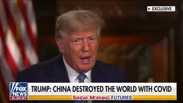 President Trump Interview with Maria Bartiromo Part 2 - China destroyed the world