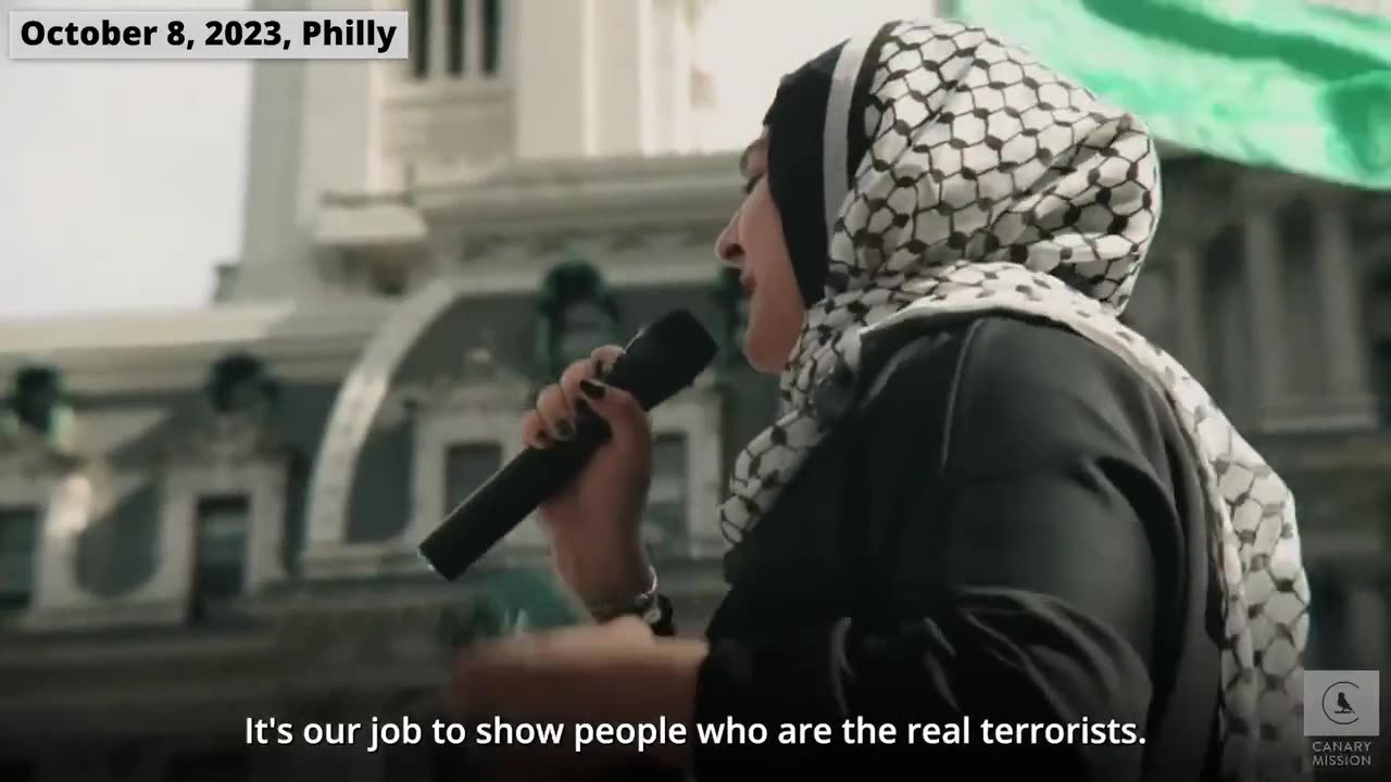 "I salute Hamas. A job well done. When I heard the news, I smiled!" said in USA