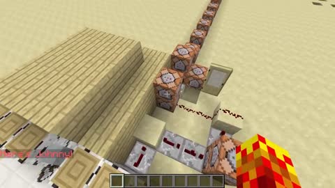 Here's Johnny! in Minecraft