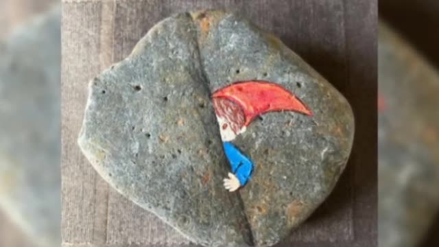 Latest painting ideas on rock and stones for beginners