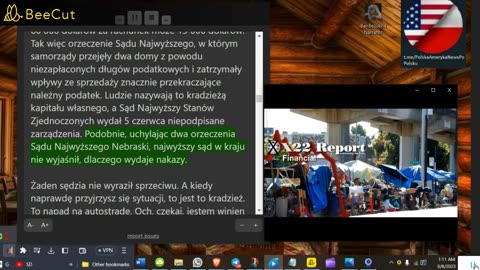 X22 RAPORT🔴3088a Gospodarka CA imploduje, naciski na alternatywne waluty przyniosą odwrotny skutek