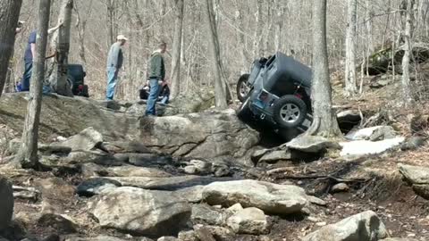 Old Florida Road in Mass is one rought trail!, jeep rubicon wrangler