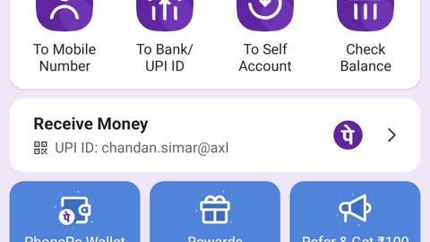 How to chek bank balence in phonepay