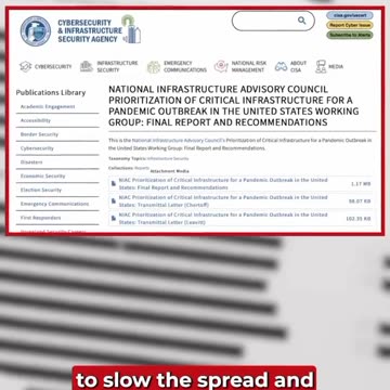 The US Government already had a plan for Lockdown since 2007.