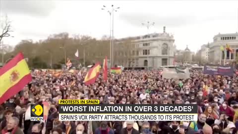 Protests in Spain: Spanish PM Pedro Sanchez under pressure to cut taxes | World English News | WION