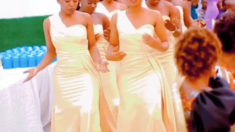 Epic Bridemaids Entrance Dance