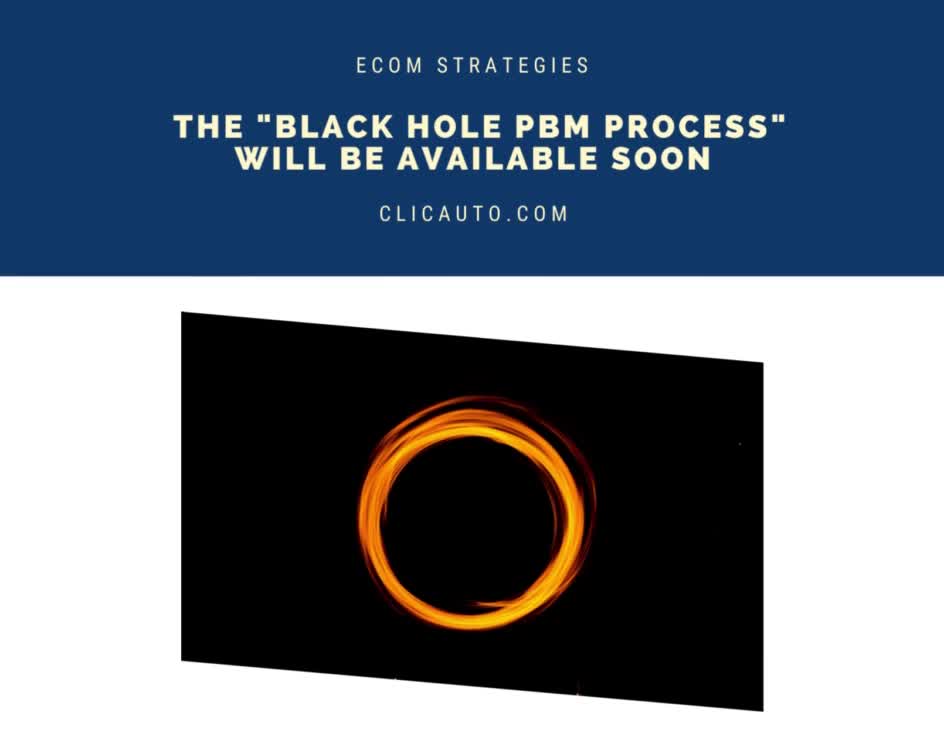 💰 THE "BLACK HOLE PBM PROCESS" WILL BE AVAILABLE SOON
