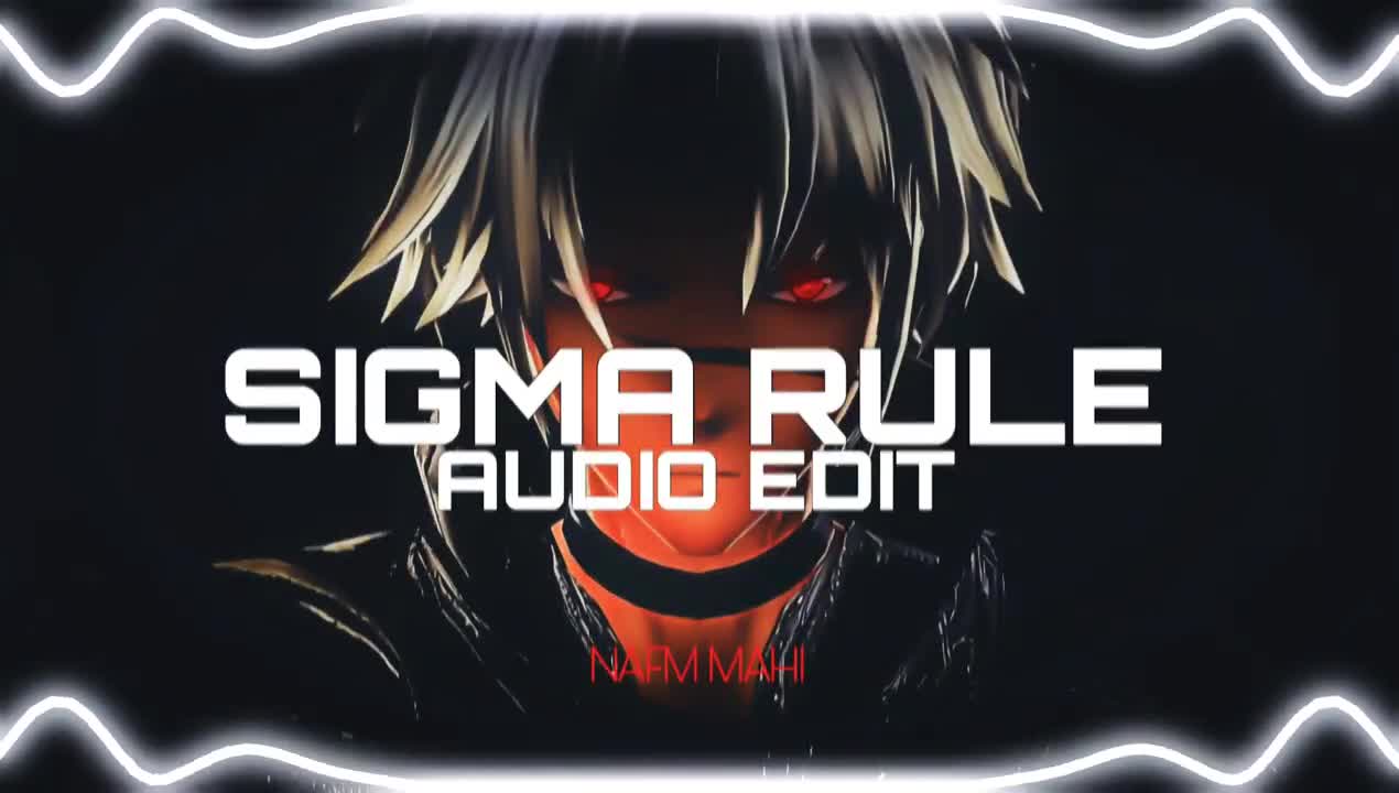 sigma rule - Dior edit audio