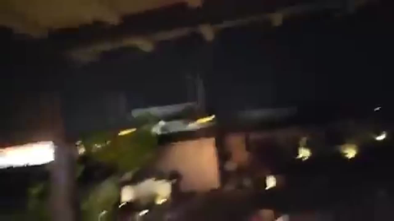 Video Footage of Israel strike in Isfahan province of Iran