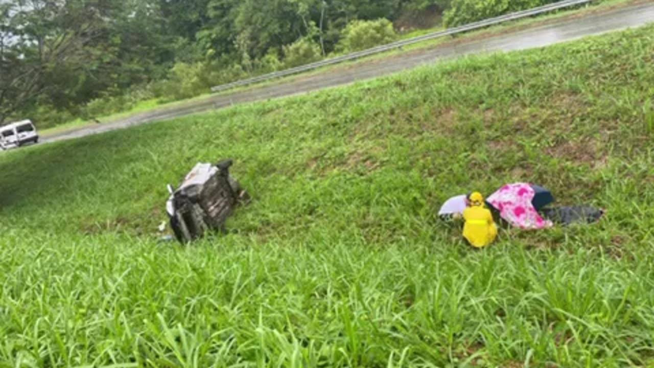 Accidente de familia en Puerto Boyacá