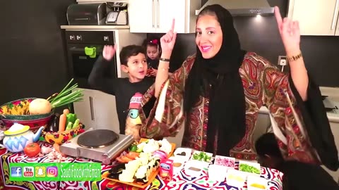 Maqlooba Saudi traditional food