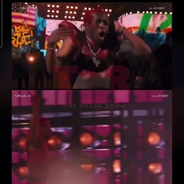 Lil uzi vert does a 100 splits at coachella #liluzivert #Coachella #gossip #diddy #celebnews